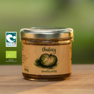 Chutney de tomates vertes bio