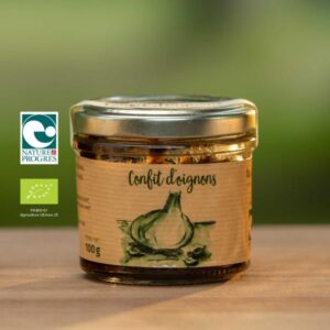 Confit d’oignons bio
