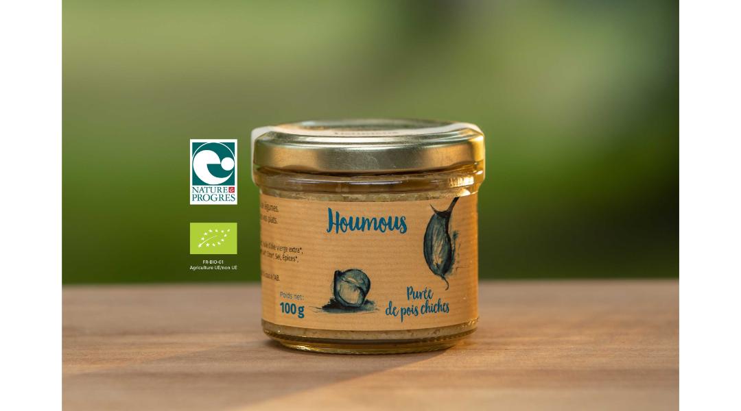 Houmous bio artisanal