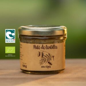 Pâté de lentilles aux cèpes